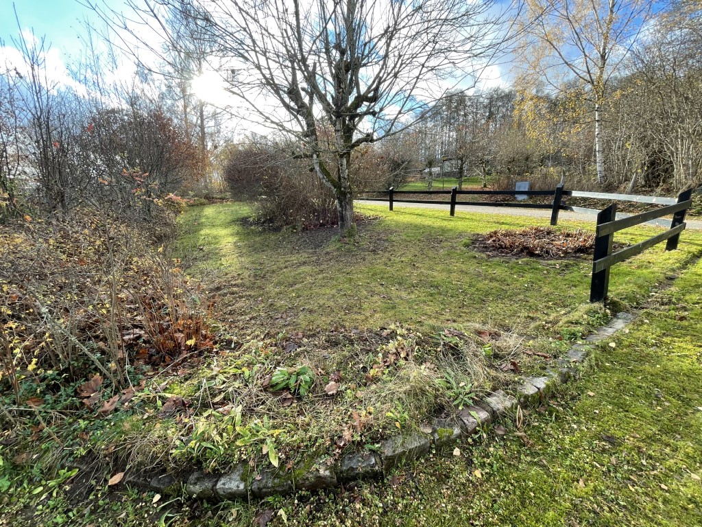 Höststädad trädgård